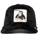 mutzen-gebogen-schwarz-snapback-fur-kinder-de-borreguillo-mono-der-peluche-bananas-little-nanner-the-farm-the-farm-von-goorin-br