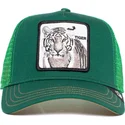 trucker-kappe-grun-tiger-the-silver-tiger-the-farm-von-goorin-bros