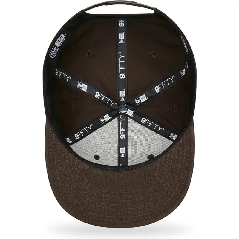 mutzen-flach-braun-snapback-9fifty-league-essential-der-new-york-yankees-mlb-von-new-era mutzen-flach-braun-snapback-9fifty-league-essential-der-new-york-yankees-mlb-von-new-era