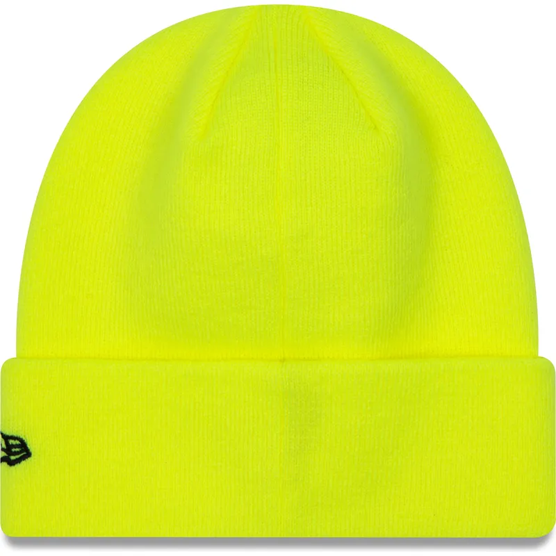 mutzen-gelb-neon-team-cuff-der-new-york-yankees-mlb-von-new-era