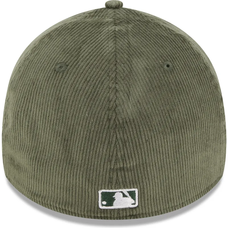 mutzen-gebogen-grun-angepasst-39thirty-cord-der-new-york-yankees-mlb-von-new-era