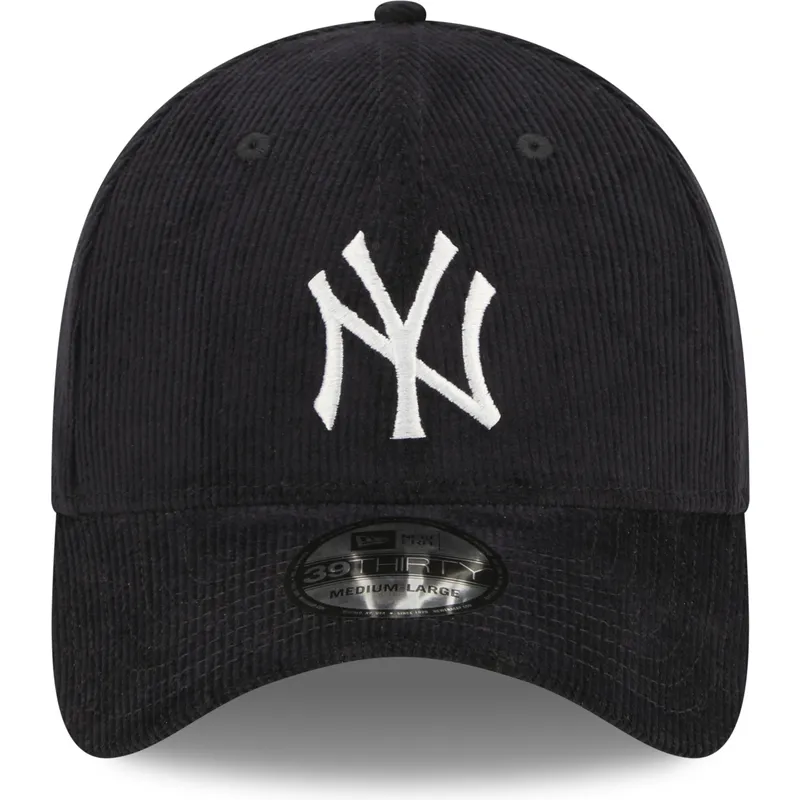 mutzen-gebogen-marineblau-angepasst-39thirty-cord-der-new-york-yankees-mlb-von-new-era