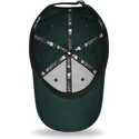 verstellbare-grune-kappe-mit-gebogenem-schirm-und-braunem-logo-9forty-league-essential-der-los-angeles-dodgers-mlb-von-new-era