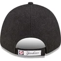 mutzen-gebogen-schwarz-verstellbares-band-9forty-the-league-melton-wool-der-new-york-yankees-mlb-von-new-era