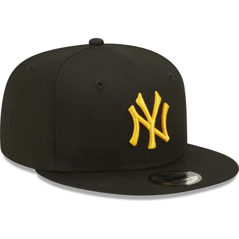 mutzen-flach-schwarz-snapback-9fifty-league-essential-der-new-york-yankees-mlb-von-new-era