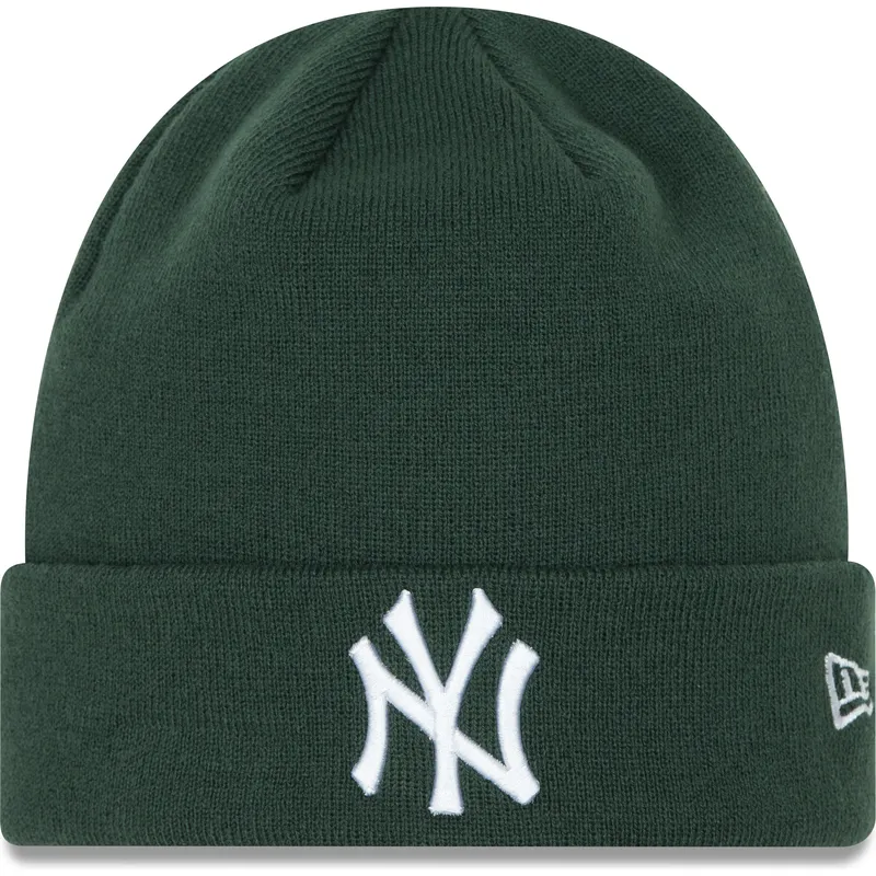 mutzen-grun-league-essential-cuff-der-new-york-yankees-mlb-von-new-era
