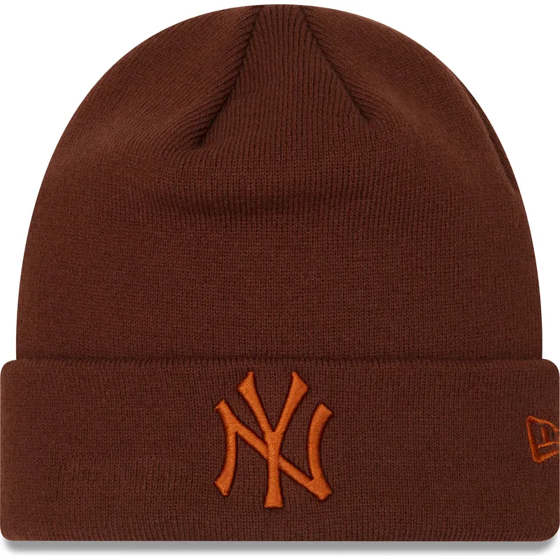 mutzen-braun-marron-league-essential-cuff-der-new-york-yankees-mlb-von-new-era mutzen-braun-marron-league-essential-cuff-der-new-york-yankees-mlb-von-new-era
