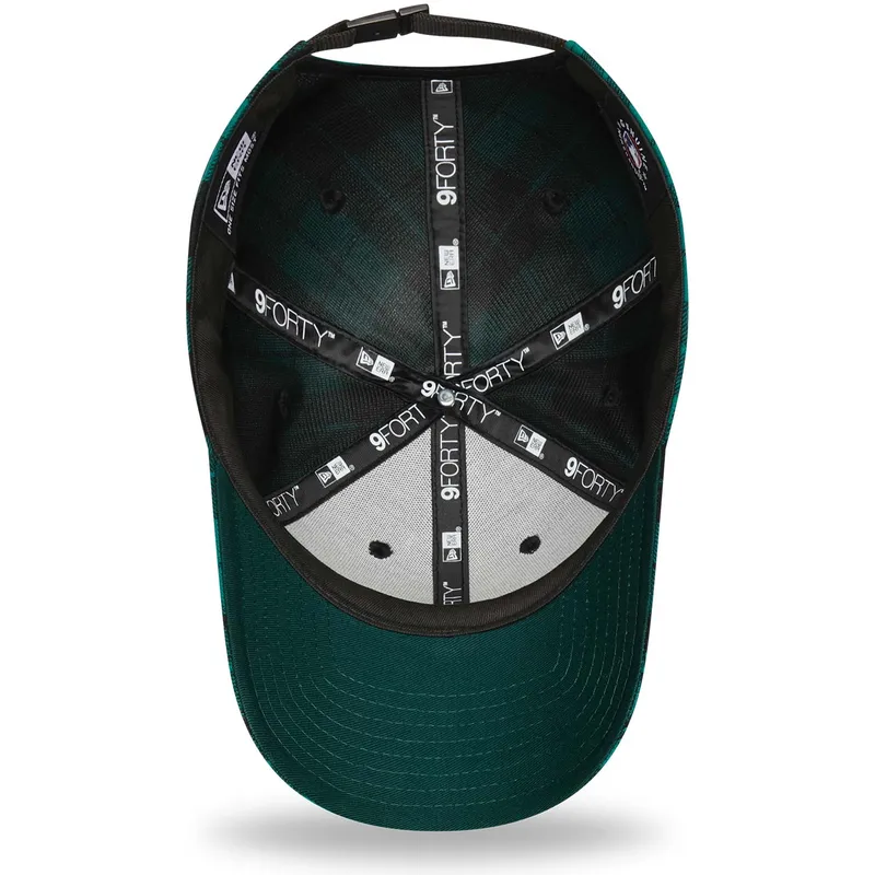 mutzen-gebogen-grun-verstellbares-band-negro-9forty-plaid-der-los-angeles-dodgers-mlb-von-new-era mutzen-gebogen-grun-verstellbares-band-negro-9forty-plaid-der-los-angeles-dodgers-mlb-von-new-era