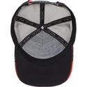 rote-und-schwarze-trucker-kappe-marienkafer-lady-plaidy-bug-the-farm-von-goorin-bros