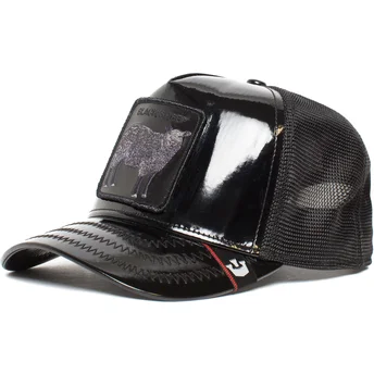 schwarze-trucker-kappe-black-sheep-big-black-patent-leather-the-farm-von-goorin-bros