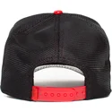 schwarze-und-rote-trucker-kappe-ziege-goat-goaty-mcgoatface-patentleder-the-farm-von-goorin-bros
