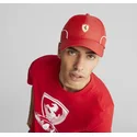 mutzen-gebogen-rot-verstellbares-band-sptwr-race-b-der-ferrari-formula-1-von-puma