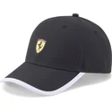 schwarze-verstellbare-kappe-mit-gebogenem-schirm-sptwr-race-bb-von-ferrari-formel-1-von-puma