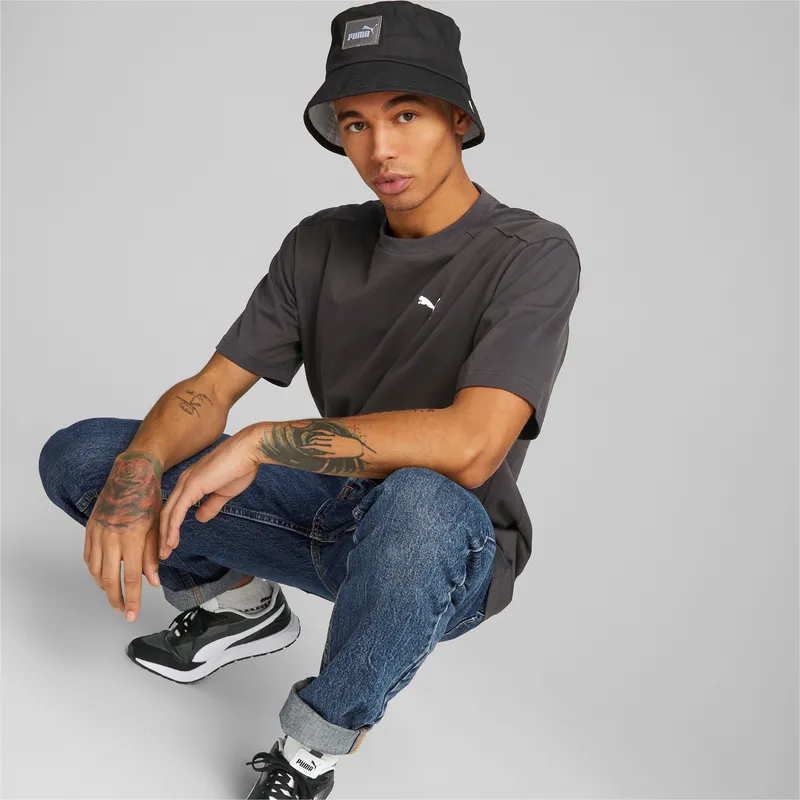 eimer-schwarz-der-bucket-negro-core-logo-von-puma