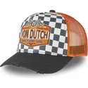 schwarze-und-orangefarbene-trucker-kappe-motor-oil-oil-von-von-dutch