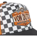 schwarze-und-orangefarbene-trucker-kappe-motor-oil-oil-von-von-dutch