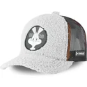 graue-trucker-kappe-aus-lammfellimitat-bugs-bunny-fur1-bug1-looney-tunes-von-capslab