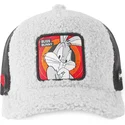 mutzen-gebogen-grau-snapback-bugs-bunny-looney-tunes-von-capslab