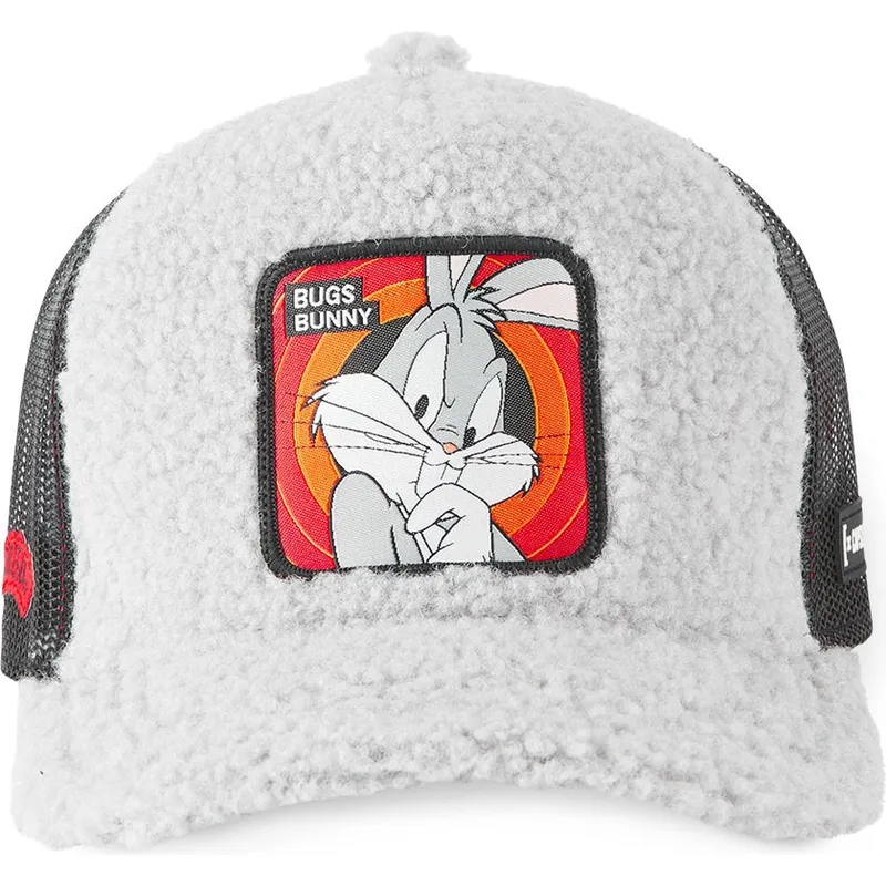 mutzen-gebogen-grau-snapback-bugs-bunny-looney-tunes-von-capslab