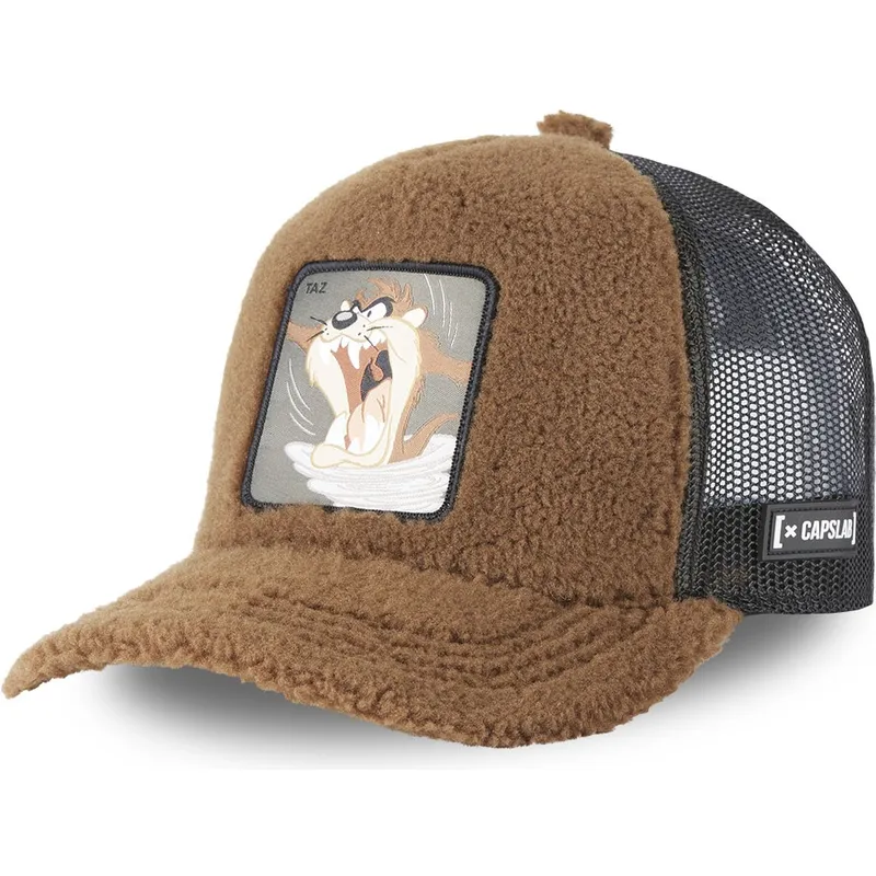 mutzen-gebogen-braun-snapback-de-borreguillo-diablo-tasmanischer-teufel-looney-tunes-von-capslab mutzen-gebogen-braun-snapback-de-borreguillo-diablo-tasmanischer-teufel-looney-tunes-von-capslab
