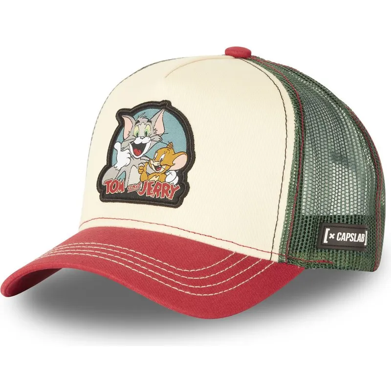 Casquette Trucker Looney Tunes - Bugs Bunny, Daffy Duck, Taz, Mesh, Taille Unique Réglable