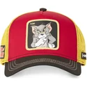 mutzen-gebogen-rot-snapback-tom-looney-tunes-von-capslab