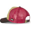 capslab-tasmanian-devil-ta2-looney-tunes-brown-red-and-black-trucker-hat
