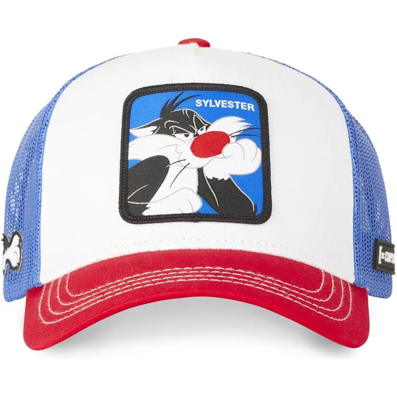 mutzen-gebogen-weiss-snapback-silvester-looney-tunes-von-capslab