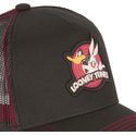 capslab-bugs-bunny-and-daffy-duck-lo1-looney-tunes-black-trucker-hat