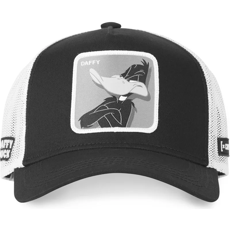 mutzen-gebogen-schwarz-snapback-duffy-duck-looney-tunes-von-capslab