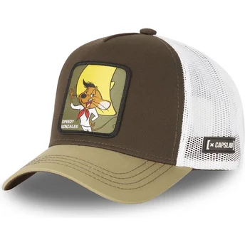 mutzen-gebogen-braun-snapback-speedy-gonzales-looney-tunes-von-capslab