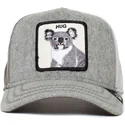 goorin-bros-trucker-cap-grau-koala-hug-mr-nice-guy-the-farm