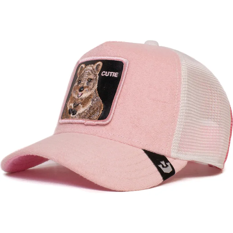 mutzen-gebogen-rosa-snapback-the-farm-von-goorin-bros mutzen-gebogen-rosa-snapback-the-farm-von-goorin-bros
