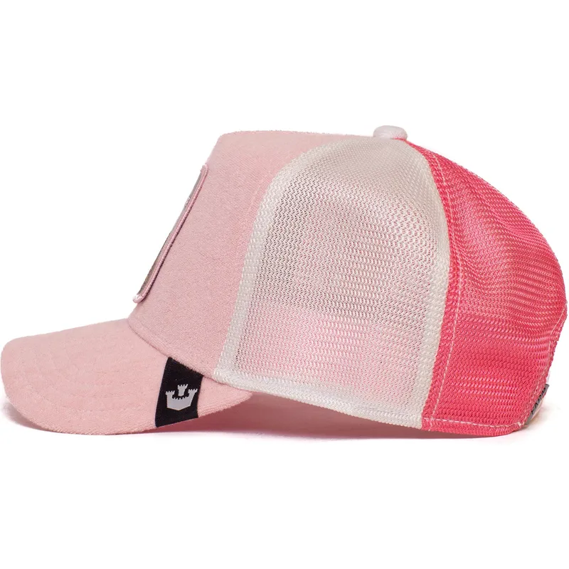 mutzen-gebogen-rosa-snapback-the-farm-von-goorin-bros mutzen-gebogen-rosa-snapback-the-farm-von-goorin-bros