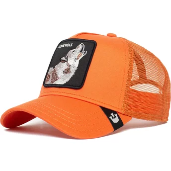 Goorin Bros. The Lone Wolf The Farm Orange Trucker Hat