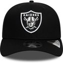 new-era-curved-brim-9fifty-team-stretch-snap-las-vegas-raiders-nfl-black-snapback-cap