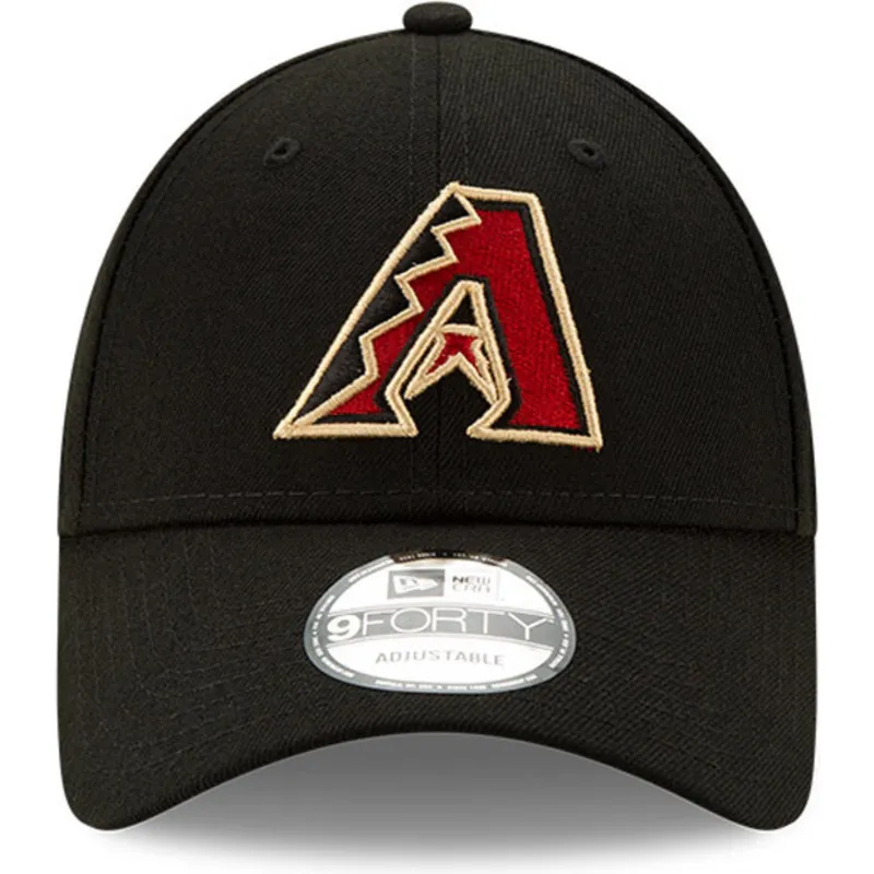 schwarze-verstellbare-gebogene-kappe-9forty-the-league-der-arizona-diamondbacks-mlb-von-new-era
