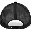schwarze-trucker-kappe-mit-schwarzem-logo-9forty-a-frame-tonal-der-los-angeles-lakers-nba-von-new-era