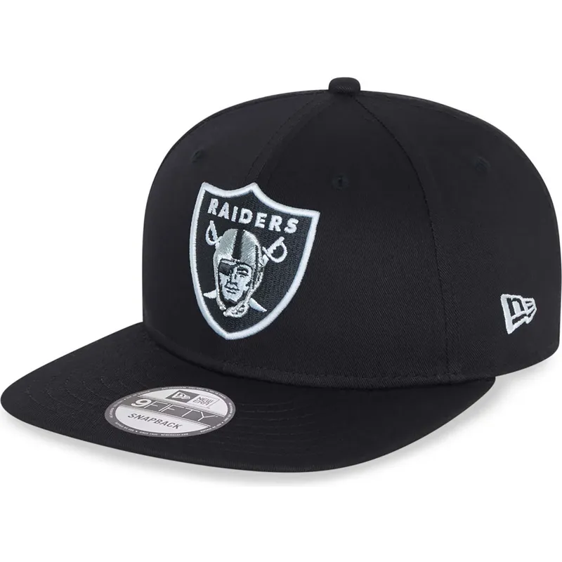 schwarze-flache-snapback-kappe-9fifty-essential-der-las-vegas-raiders-nfl-von-new-era