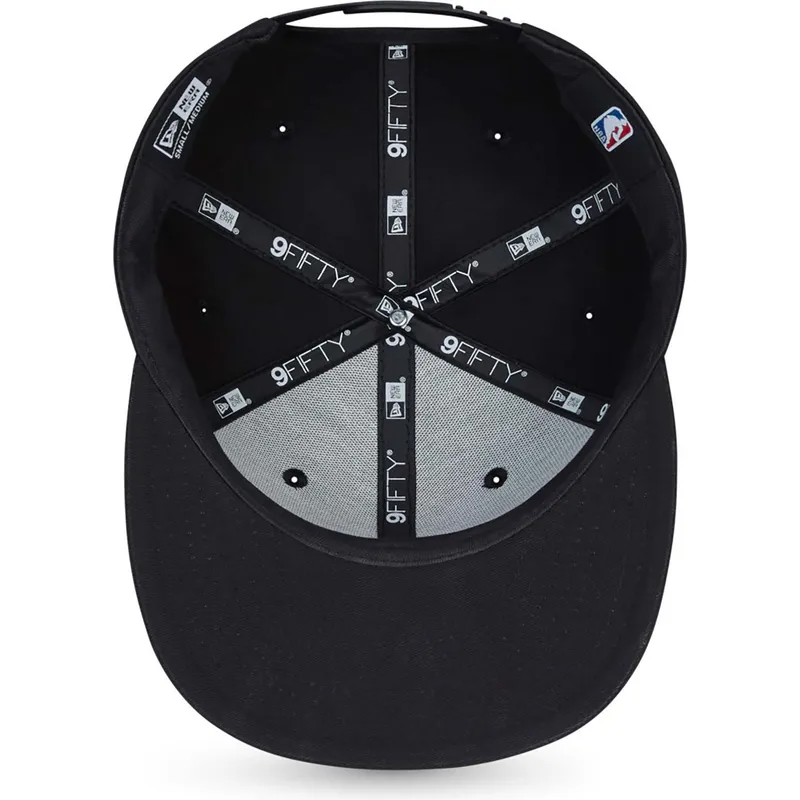 schwarze-flache-9fifty-essential-snapback-cap-der-los-angeles-dodgers-mlb-von-new-era