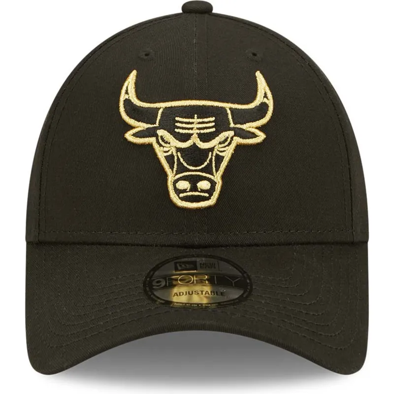 mutzen-gebogen-schwarz-verstellbares-band-dorado-9forty-metallic-der-chicago-bulls-nba-von-new-era