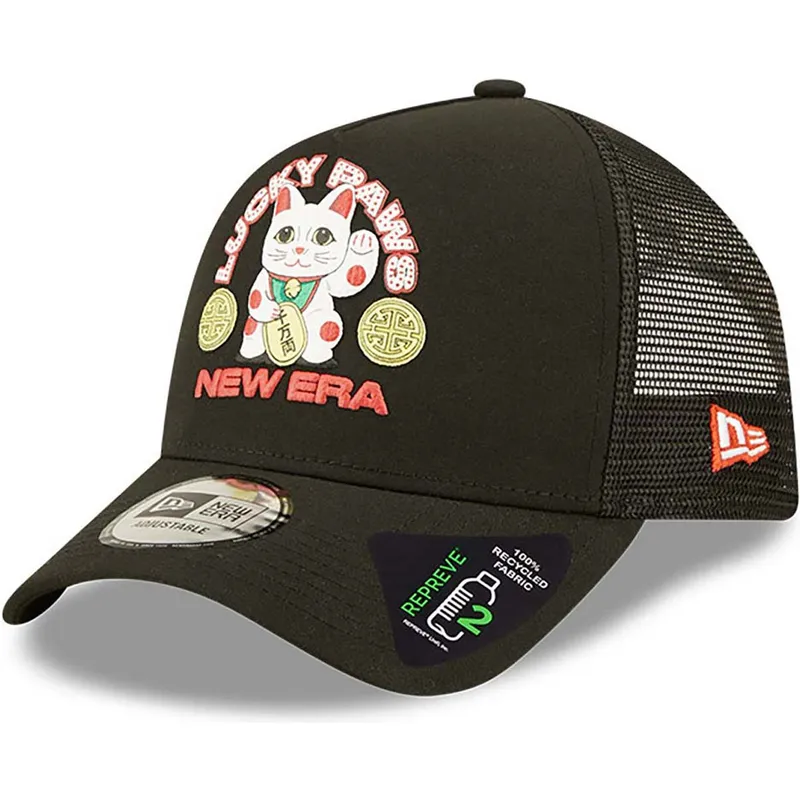 mutzen-gebogen-schwarz-snapback-a-frame-von-new-era mutzen-gebogen-schwarz-snapback-a-frame-von-new-era