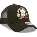 mutzen-gebogen-schwarz-snapback-a-frame-von-new-era