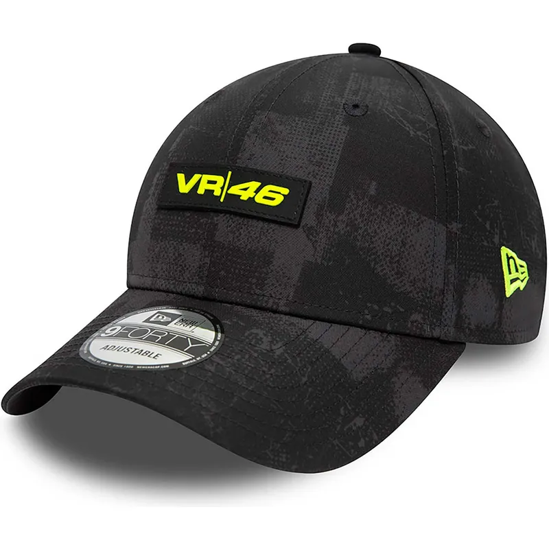 mutzen-gebogen-schwarz-verstellbares-band-valentino-rossi-vr46-9forty-all-over-print-der-valentino-rossi-vr46-motogp-von-new-era mutzen-gebogen-schwarz-verstellbares-band-valentino-rossi-vr46-9forty-all-over-print-der-valentino-rossi-vr46-motogp-von-new-era