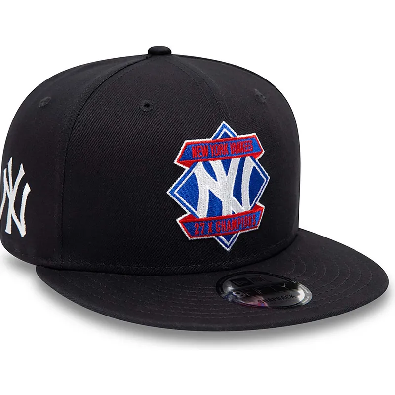 mutzen-flach-marineblau-snapback-9fifty-diamond-patch-der-new-york-yankees-mlb-von-new-era