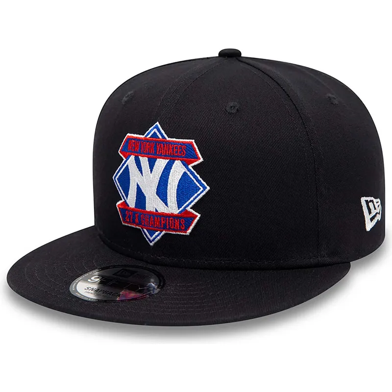 mutzen-flach-marineblau-snapback-9fifty-diamond-patch-der-new-york-yankees-mlb-von-new-era