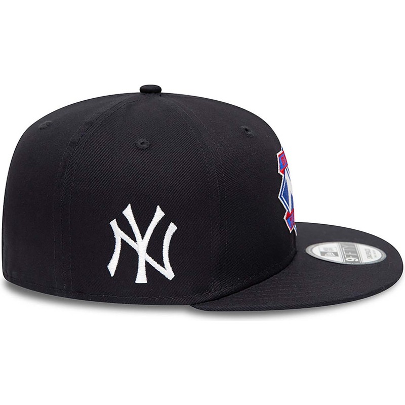 new-era-flat-brim-9fifty-diamond-patch-new-york-yankees-mlb-navy-blue-snapback-cap