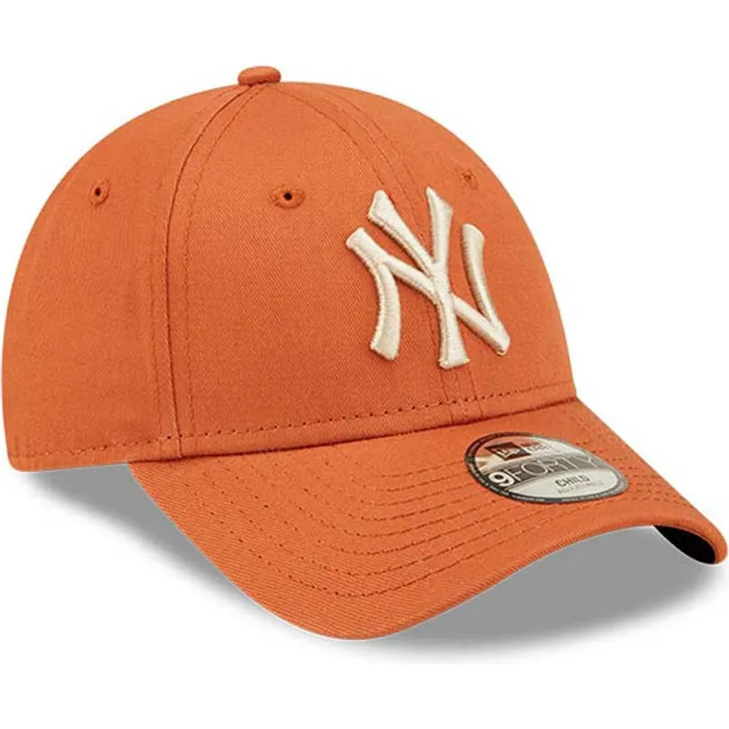 mutzen-gebogen-orange-verstellbares-band-fur-kinder-9forty-league-essential-der-new-york-yankees-mlb-von-new-era mutzen-gebogen-orange-verstellbares-band-fur-kinder-9forty-league-essential-der-new-york-yankees-mlb-von-new-era