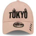 mutzen-gebogen-rosa-verstellbares-band-9forty-von-new-era