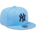 mutzen-flach-blau-snapback-9fifty-league-essential-der-new-york-yankees-mlb-von-new-era